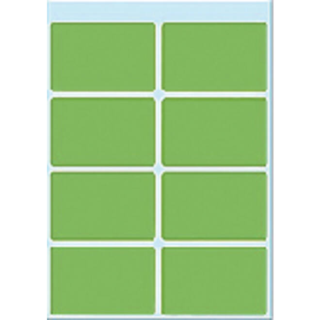 Etiket HERMA 3695 26x40mm groen 40 stuks