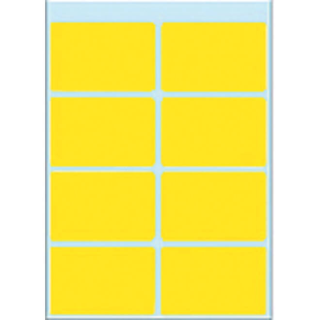 Etiket HERMA 3691 26x40mm geel 40 stuks