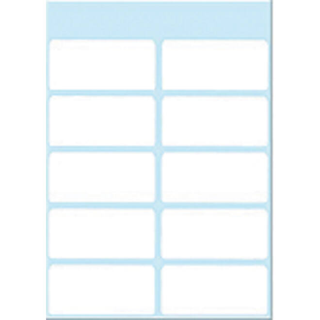Etiket HERMA 3738 19x40mm wit 70 stuks