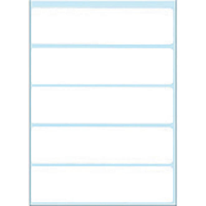 Etiket HERMA 3750 21x80mm wit 35 stuks