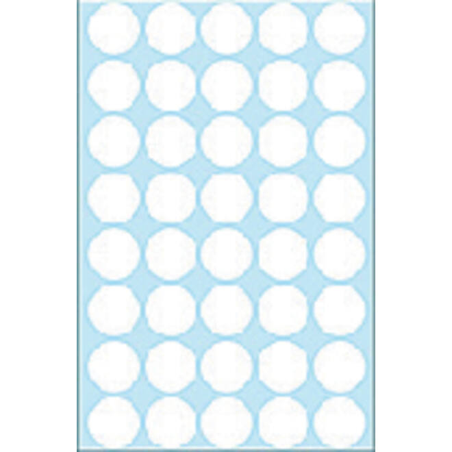 Etiket HERMA 2250 rond 19mm wit 1280stuks
