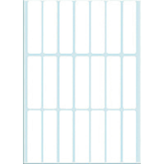 Etiket HERMA 2370 13x50mm wit 672 stuks