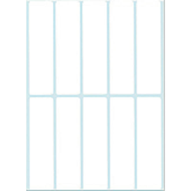 Etiket HERMA 2420 20x75mm wit 320 stuks