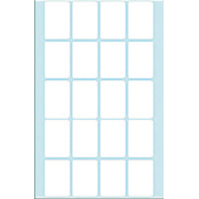 Etiket HERMA 2430 22x32mm wit 640 stuks