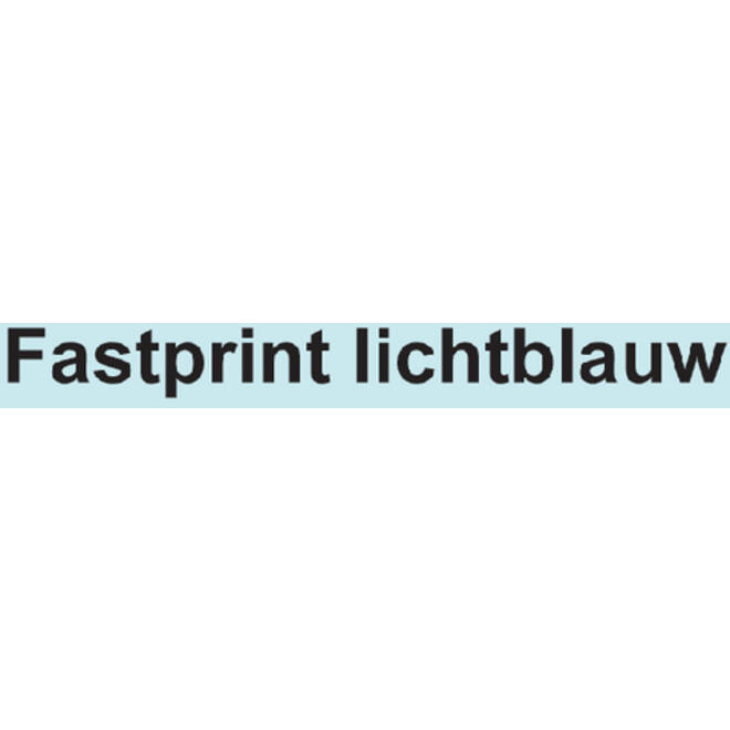 Receptpapier Fastprint A6 80gr lichtblauw 2000vel