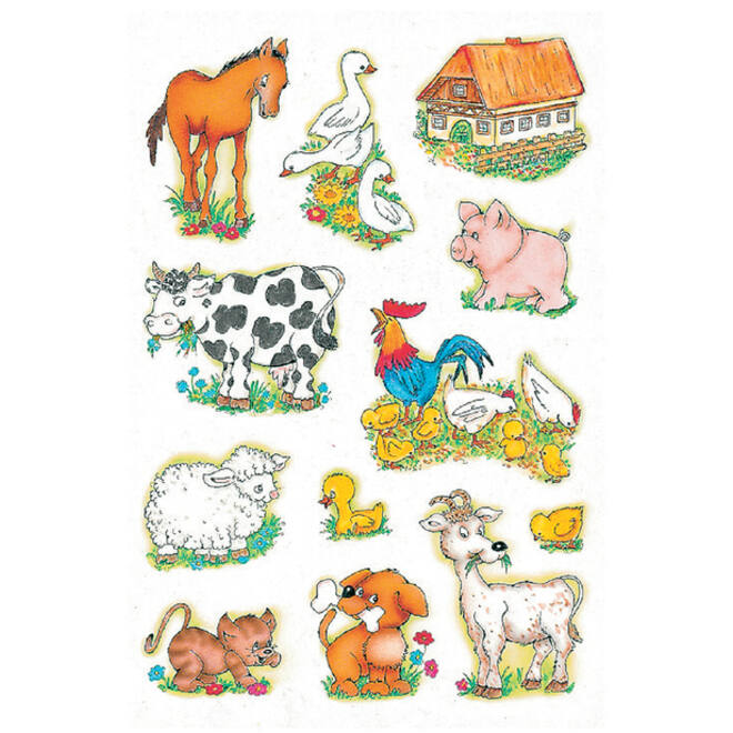 Etiket HERMA 5419 boerderijdieren