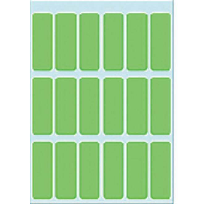 Etiket HERMA 3655 12x34mm groen 90 stuks