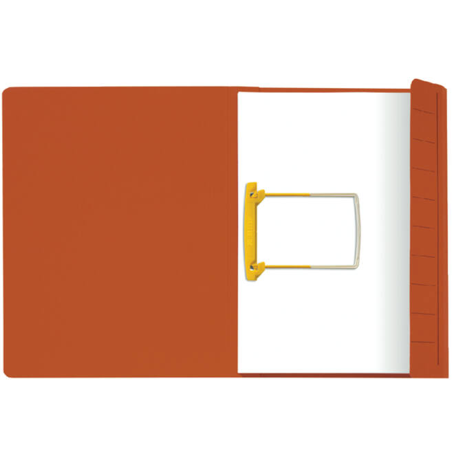 Clipmap Secolor A4 100% gerecycled karton 250gr rood verpakt per 10 stuks