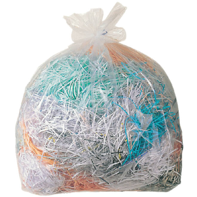 Papiervernietigerzak IDEAL 212x125cm 182liter 50stuks