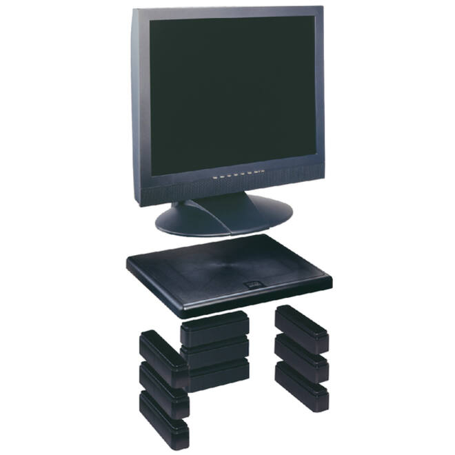 Monitorstandaard Quantore 30kg zwart