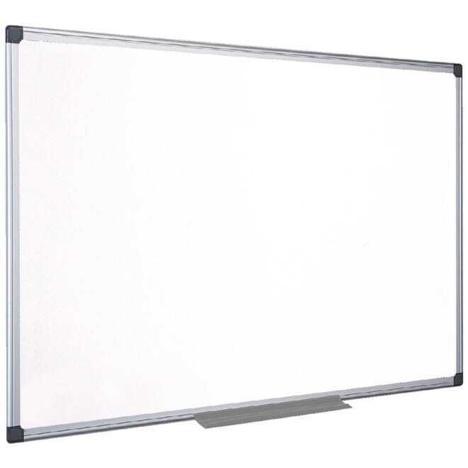 Whiteboard Quantore 90x120cm magnetisch gelakt staal