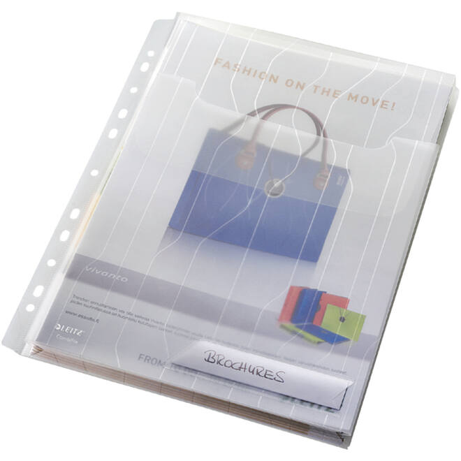 Combifile Leitz harmonica zichtmap A4 PP transparant