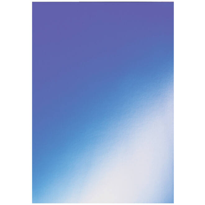 Voorblad GBC A4 chromo karton 250gr blauw 100stuks