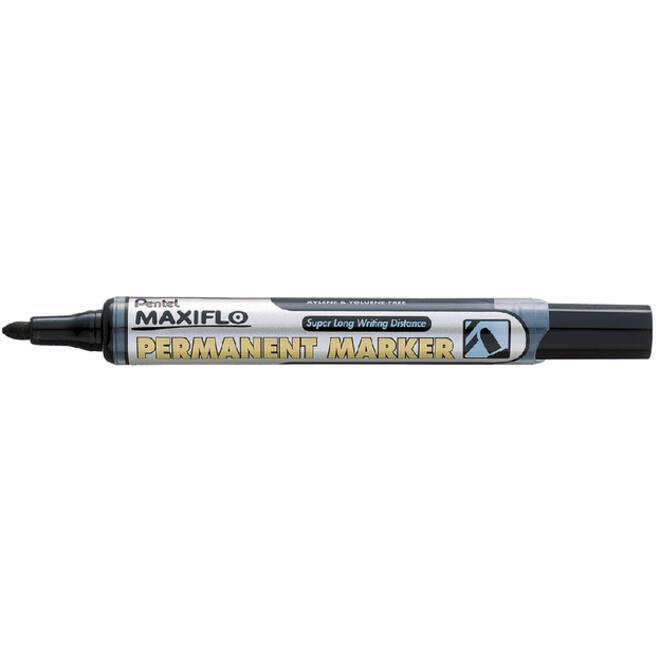 Viltstift Pentel NLF50 Maxiflo rond 1mm zwart