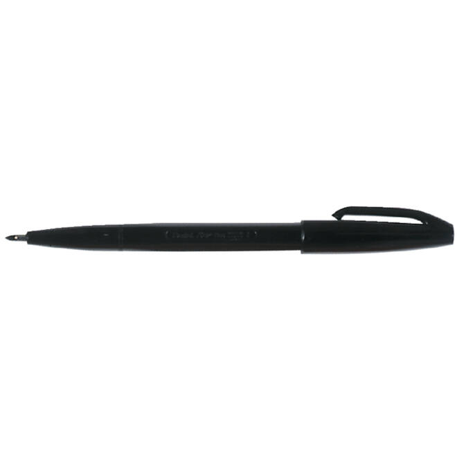 Fineliner Pentel Signpen S520 medium zwart
