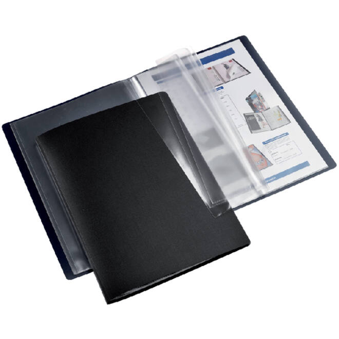 Showmap HF2 flexibel A4 30-tassen zwart