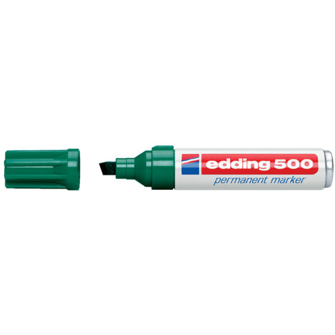 Viltstift edding 500 schuin 2-7mm groen