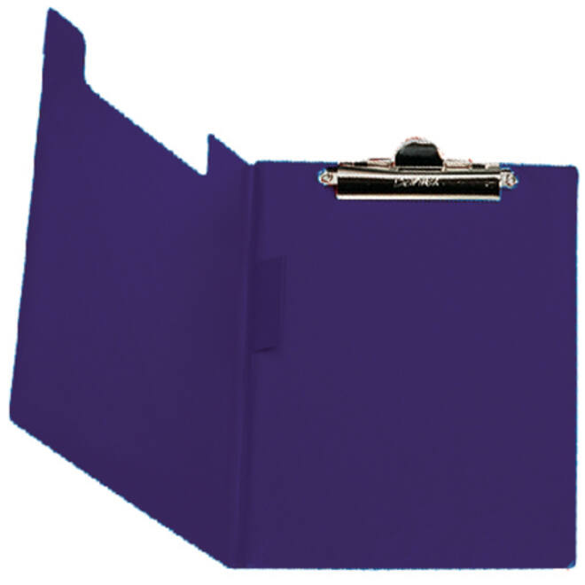 Klembordmap Bantex met klem en penlus donkerblauw