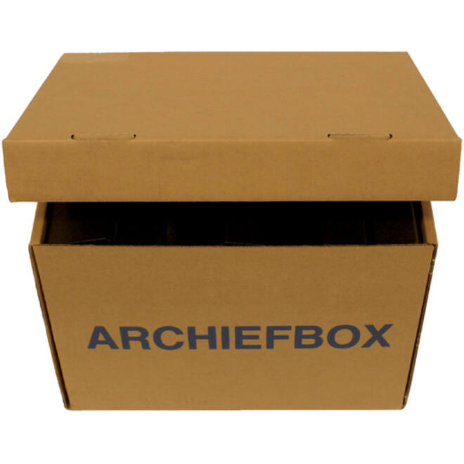 Archiefdoos CleverPack voor ordners 400x320x292mm pak à 4 stuks