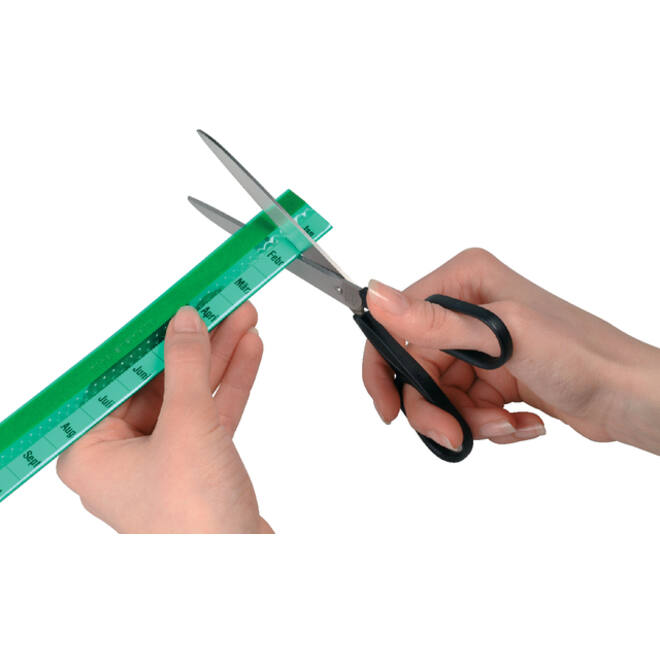 Tabstroken Durable zelfklevend glashelder 5x20cm