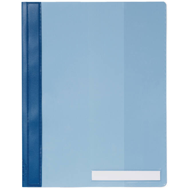 Snelhechter Durable A4 PVC extra breed blauw