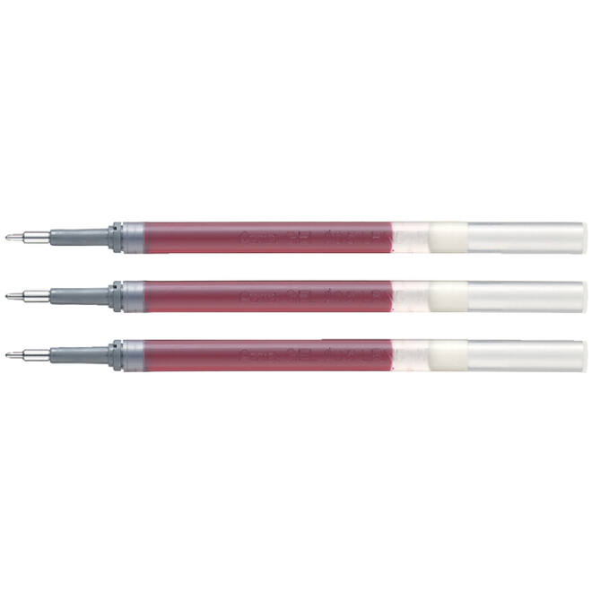 Gelschrijvervulling Pentel LR7 Energel medium rood