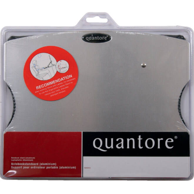 Laptopstandaard Quantore verstelbaar aluminium