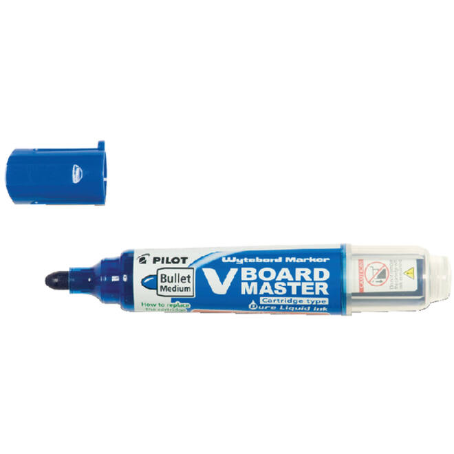 Viltstift PILOT Begreen whiteboard rond medium blauw