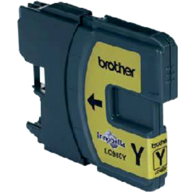 Inktcartridge Brother LC-980Y geel