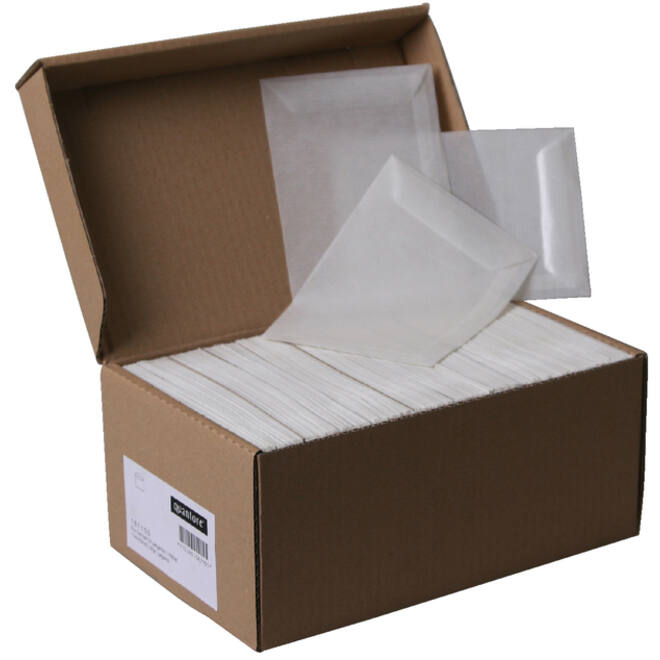 Envelop Quantore loonzak 65x105 50gr pergamijn 1000stuks