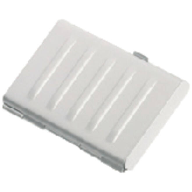 Visitekaartenhouder 2vaks mat aluminium