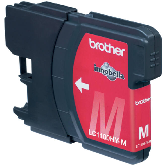 Inktcartridge Brother LC-1100HYM rood