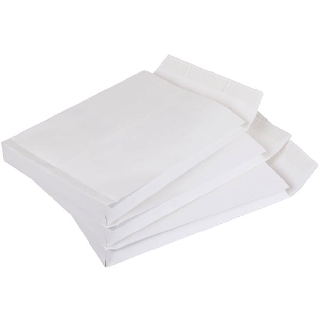 Envelop Quantore monsterzak 229x324x38mm zelfkl. wit 10stuks