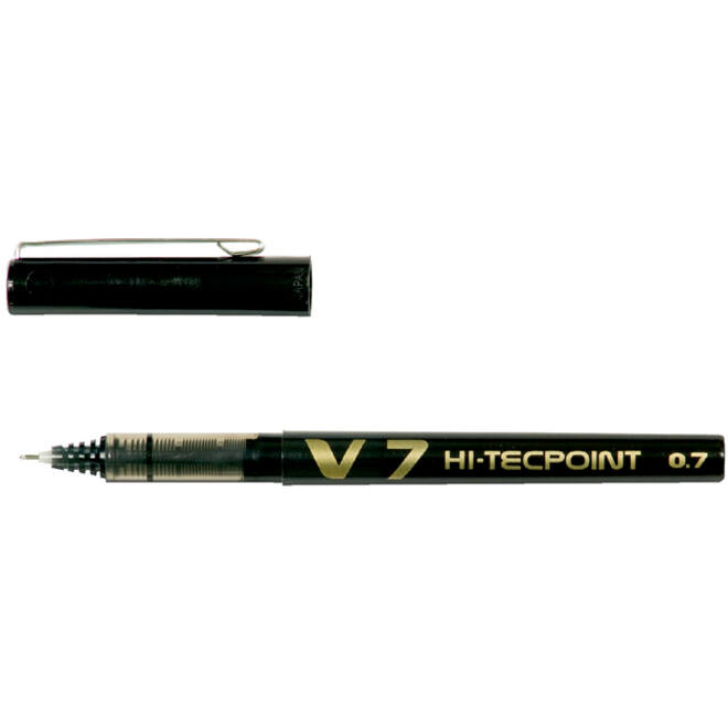 Rollerpen PILOT Hi-Tecpoint V7 medium zwart