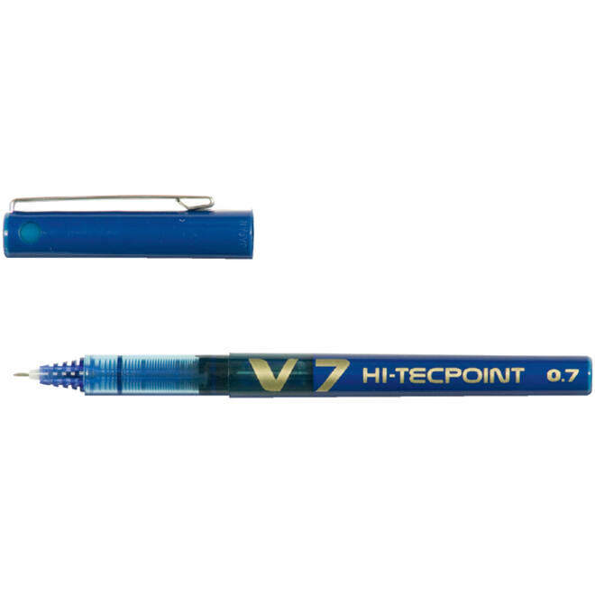 Rollerpen PILOT Hi-Tecpoint V7 medium blauw