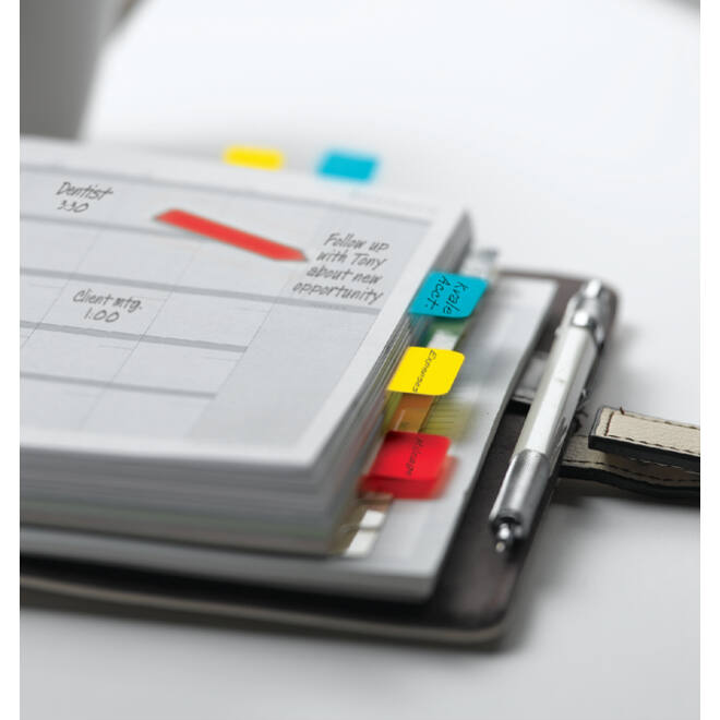 Indextabs Post-it 680 25.4x43.2mm blauw 50 tabs