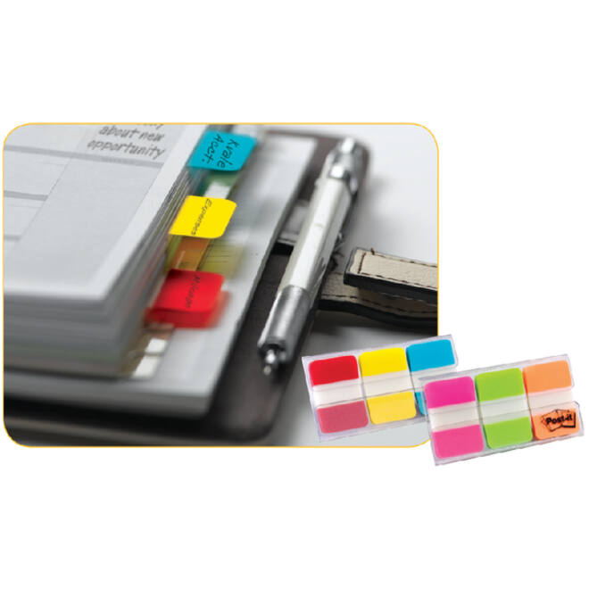 Indextabs Post-it 686PGO 25x38mm strong assorti 66 tabs