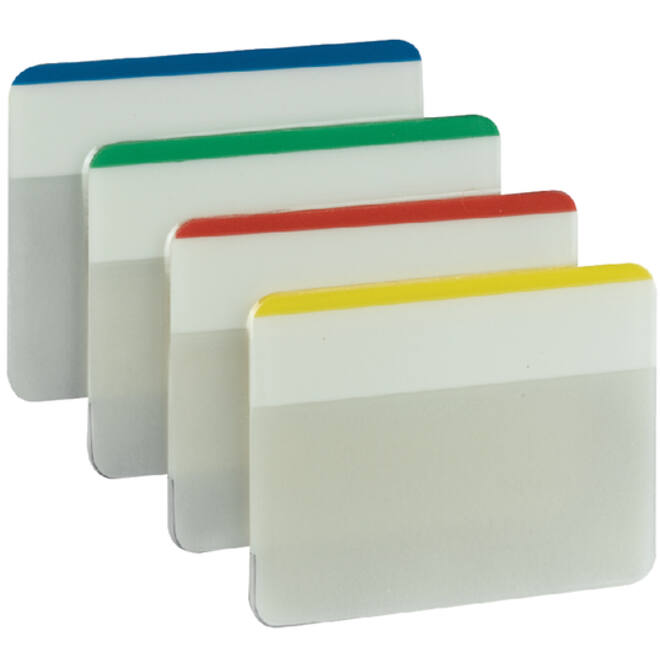 Indextabs Post-it 686F1 38x50.8mm strong recht assorti 24 tabs