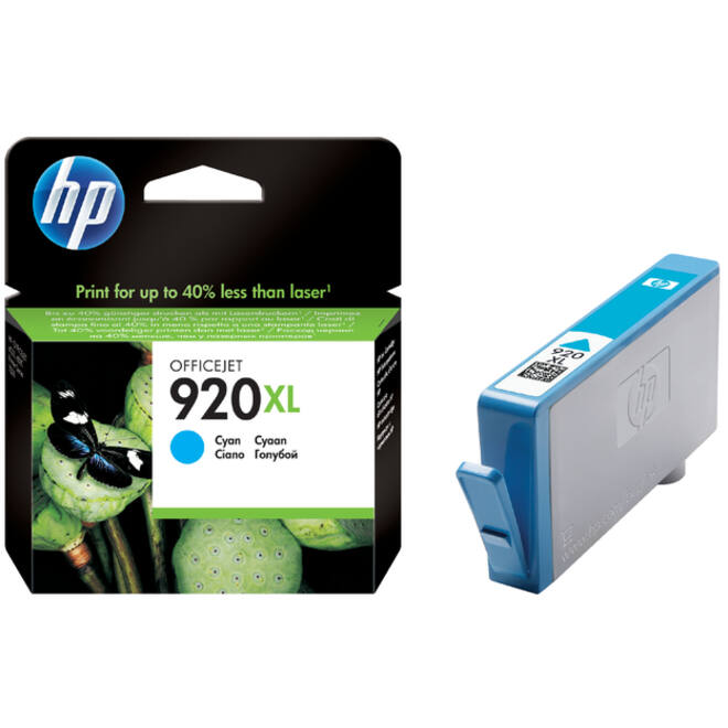 Inktcartridge HP CD972AE 920XL blauw