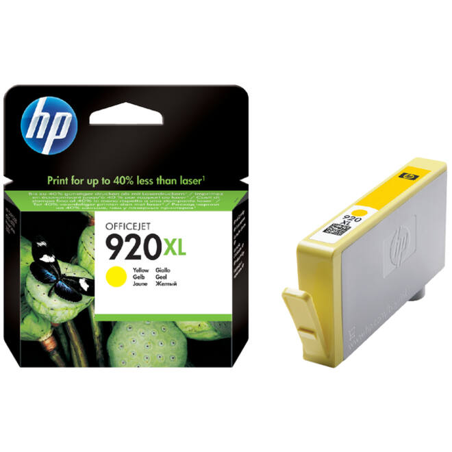 Inktcartridge HP CD974AE 920XL geel