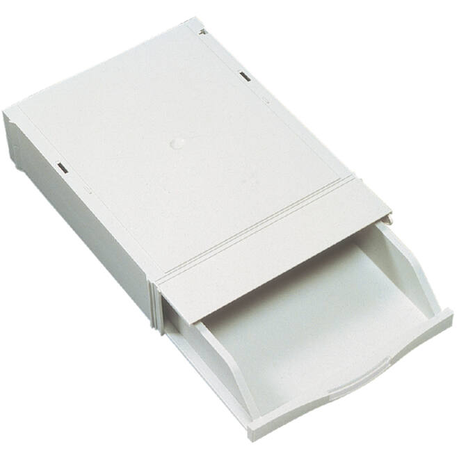 Stapelcassette Djois met schuiflade grijs