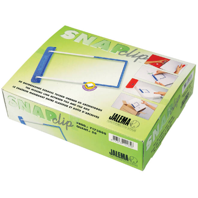 Bundelmechaniek Djois Snapclip blauw