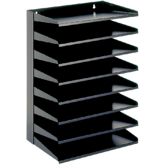 Sorteerrek Vepa Bins 8 delig zwart