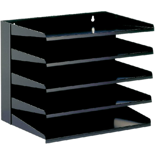 Sorteerrek Vepa Bins 5 delig zwart