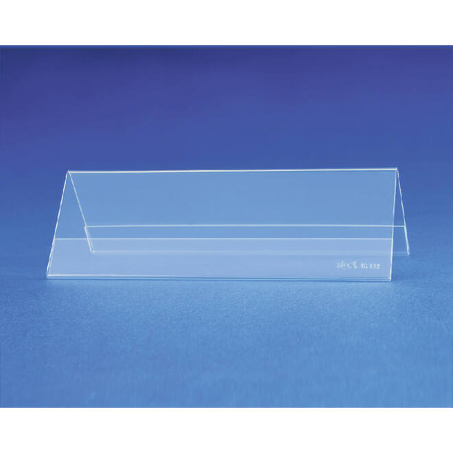 Tafelnaambord Sigel TA132 190x60mm 2-zijdig transparant