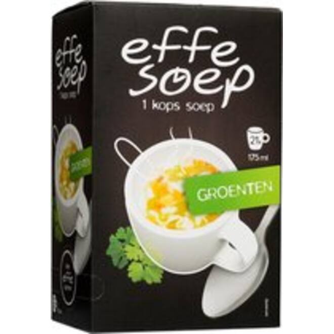 Effe Soep Groente – 4 dozen × 21 zakjes