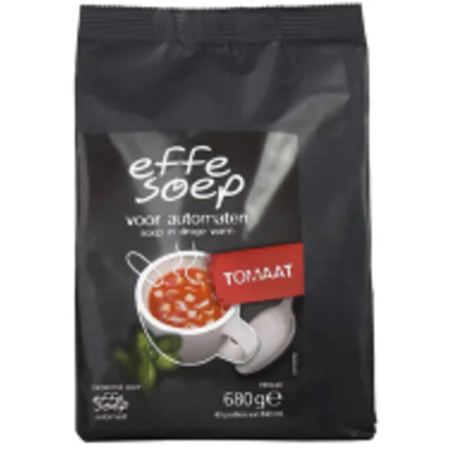 Effe Soep Vending Soep Tomaat – 680 g Zak – 40 Porties – Voor Automaat