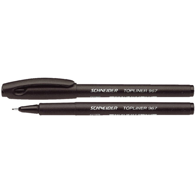 Fineliner Schneider 967 0.4mm zwart