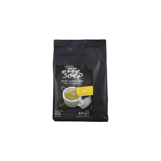 Effe Soep Vending Soep Kip – 400 g Zak – 40 Porties – Voor Automaat
