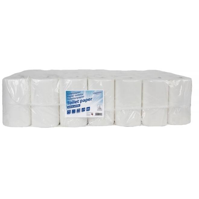 Toiletpapier Cleaninq 3-laags 250vellen wit